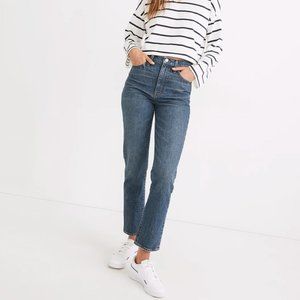 Madewell Classic Straight Jeans in Corson Wash